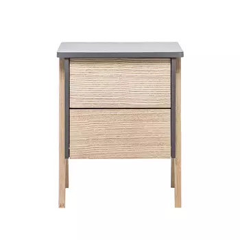 Тумбочка сканди (leset) бежевый 50x62x45 см.