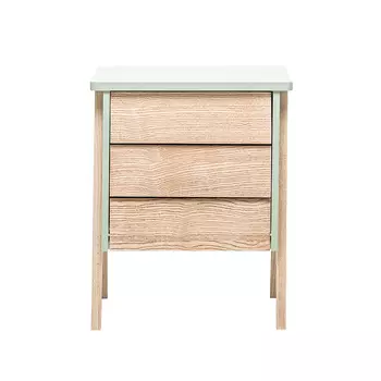 Тумбочка сканди (leset) зеленый 50x62x45 см.