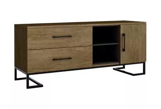 Тв тумба loft (r-home) коричневый 140x60x45 см.