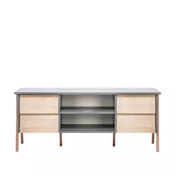 Тв-тумба сканди (leset) серый 150x62x45 см.