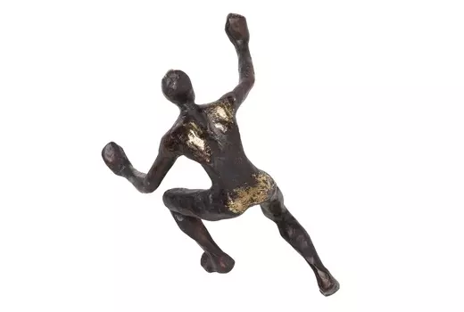Украшение настенное climbing man (kare) черный 14x23x9 см.