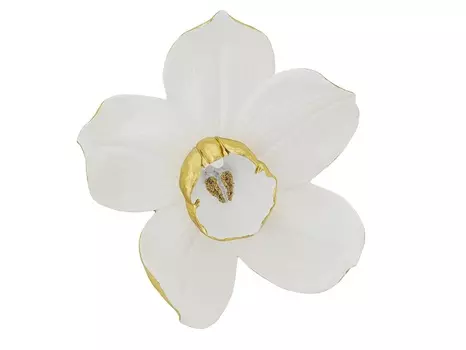 Украшение настенное orchid (kare) белый 40x44x12 см.