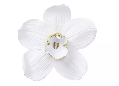 Украшение настенное orchid (kare) белый 51x54x7 см.
