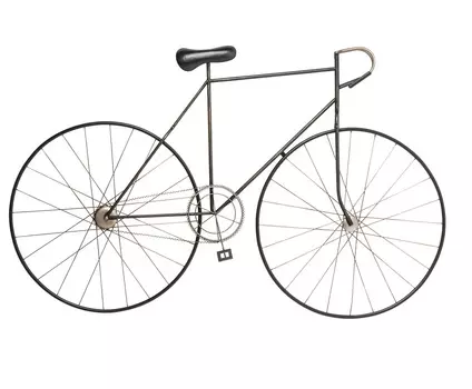 Украшение настенное racing bike (kare) черный 150x94x6 см.