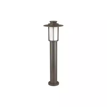 Уличный наземный светильник mito (odeon light) коричневый 80 см.