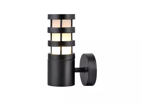 Уличный светильник (arte lamp) черный 15x24x10 см.