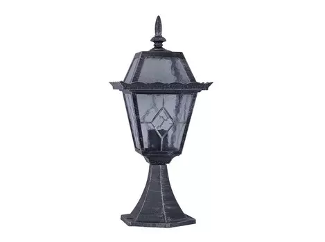 Уличный светильник (arte lamp) черный 19x50x19 см.