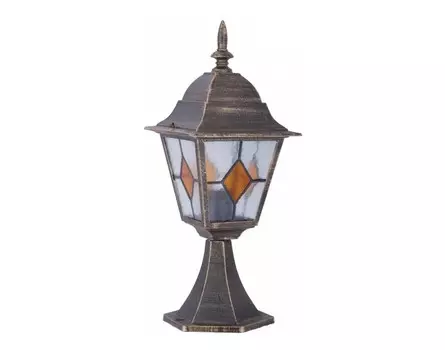 Уличный светильник (arte lamp) коричневый 18x47x18 см.