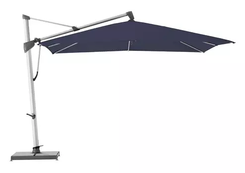 Уличный зонт sombrano s+ (glatz) синий 300x300x300 см.