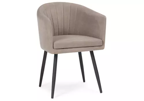 Валета капучино / черный (woodville) серый