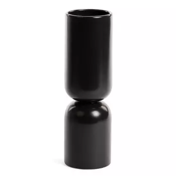 Ваза anni (la forma) черный 32 см.