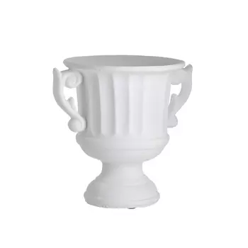 Ваза antique (to4rooms) белый 22x20x18 см.