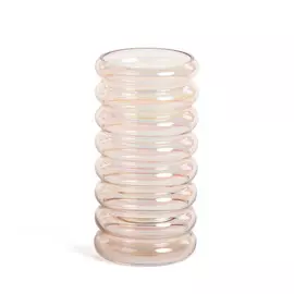 Ваза aureline (la forma) розовый 20 см.