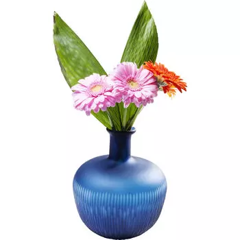 Ваза belly (kare) синий 22x25x22 см.