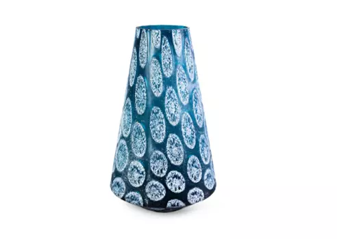Ваза briony (desondo) синий 40 см.