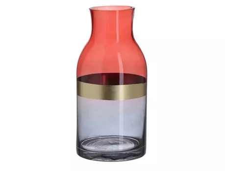 Ваза charent (to4rooms) красный 30 см.