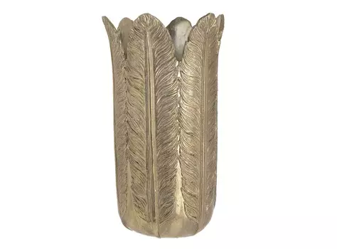 Ваза charm (to4rooms) золотой 38 см.