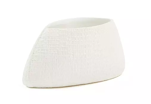 Ваза creare (la forma) белый 24x13x11 см.