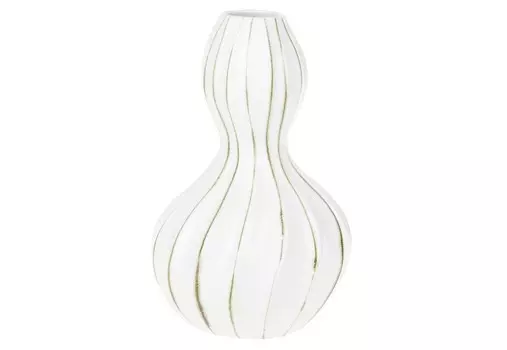 Ваза декоративная (farol) бежевый 24x38.0x23.0 см.