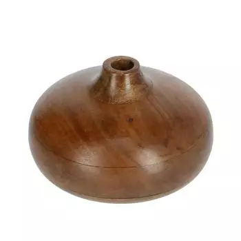 Ваза деревянная tyara (la forma) коричневый 9 см.