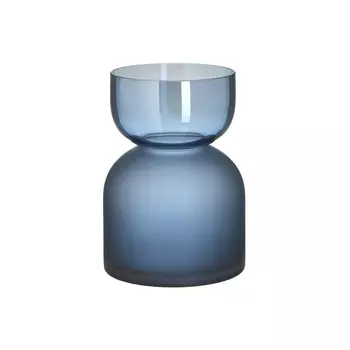 Ваза determined (to4rooms) синий 15x21x15 см.