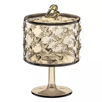 Ваза для десертов love малая (guzzini) бежевый 10x16x10 см.