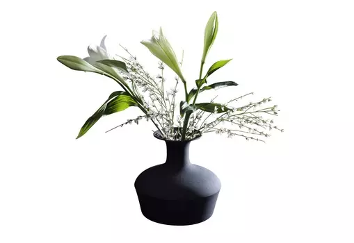 Ваза downtown (kare) серый 24x24x24 см.