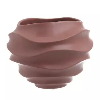 Ваза edremit (to4rooms) красный 22x18 см.