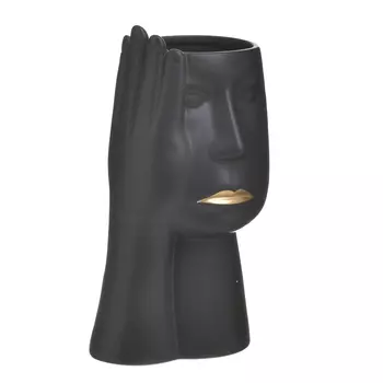 Ваза face (to4rooms) белый 14x28x14 см.