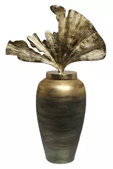 Ваза (garda decor) золотой 27x91x23 см.