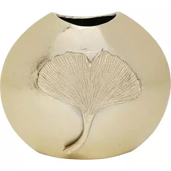 Ваза ginkgo leaf (kare) бежевый 29x25x14 см.