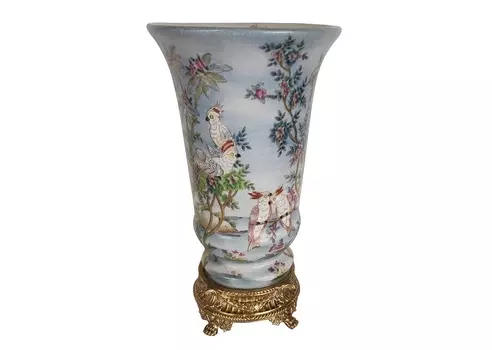 Ваза (glasar) мультиколор 17.5x17.5x30.0 см.