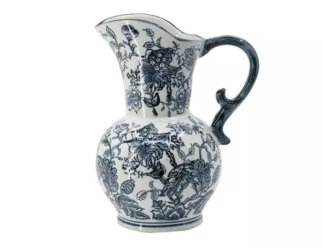 Ваза (glasar) синий 17.0x31.0x24.0 см.