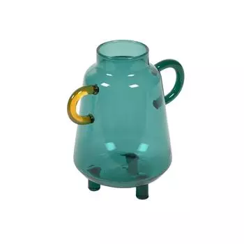 Ваза iarena (la forma) бирюзовый 14x15x10 см.