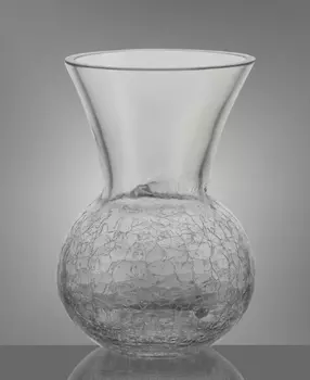 Ваза isla (mak-interior) прозрачный 18 см.