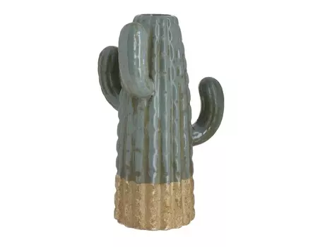 Ваза-кактус rimini (to4rooms) зеленый 18x30x17 см.