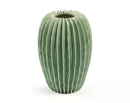 Ваза керамическая astro (la forma) зеленый 24 см.
