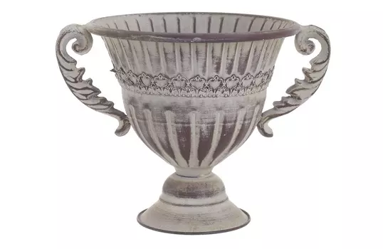 Ваза mullingar (to4rooms) бежевый 25x19x20 см.