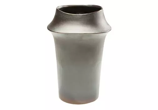 Ваза neutro (kare) серебристый 19x29x19 см.