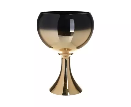 Ваза priska (to4rooms) золотой 41.0 см.