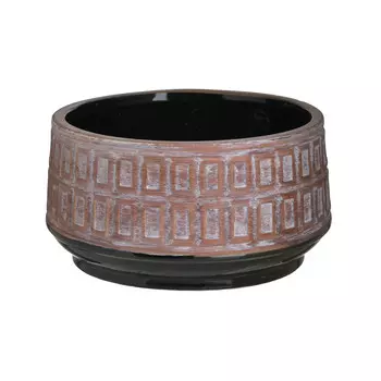 Ваза profuse (to4rooms) коричневый 14 см.