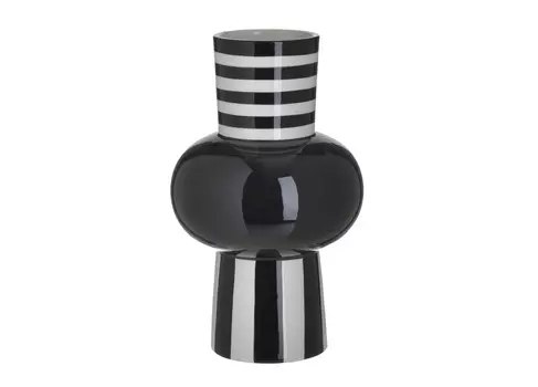 Ваза roomy (to4rooms) черный 18x30x18 см.