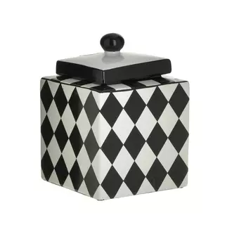 Ваза с крышкой (to4rooms) белый 17x24x17 см.