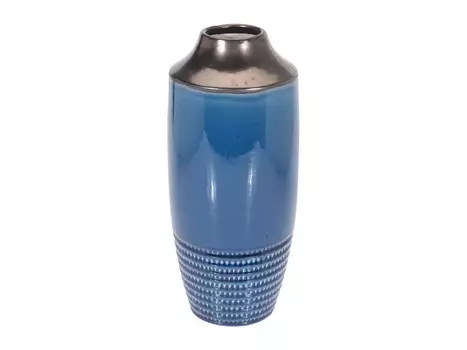 Ваза sky (ogogo) синий 40 см.