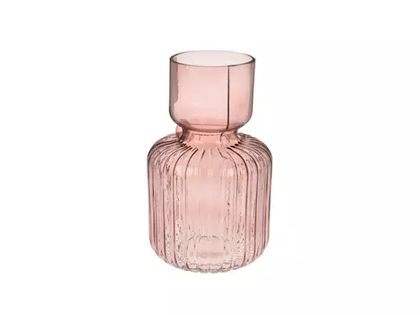 Ваза sweet story (ogogo) розовый 24 см.