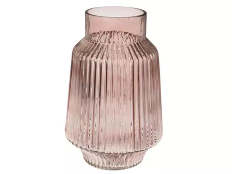 Ваза sweet story (ogogo) розовый 27 см.