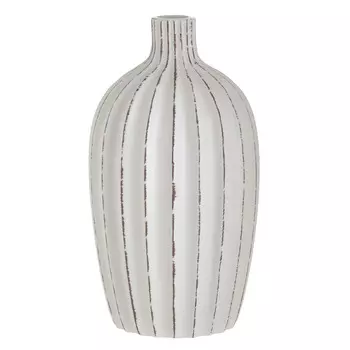 Ваза (to4rooms) белый 15x27x15 см.