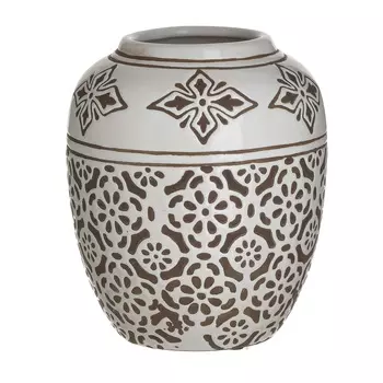 Ваза (to4rooms) белый 18x20x18 см.