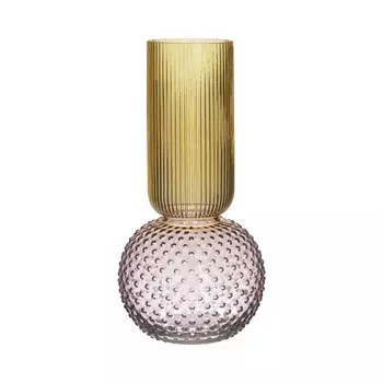 Ваза (to4rooms) розовый 15x30x15 см.