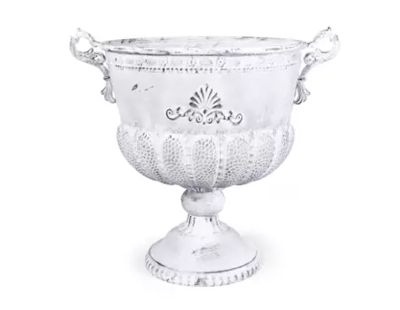 Вазон rugoso alvin (desondo) белый 54x47x42 см.